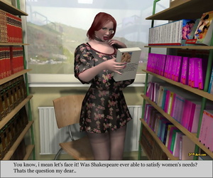 3darlings модель Надя в В библиотека
