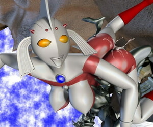 Absinthe Ultra Lady tai Hae Seijin Ultraman - part 2