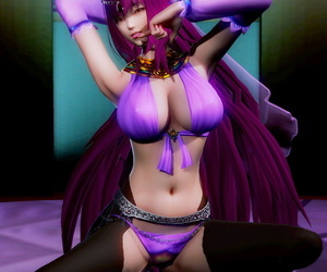 Scathach from Fate/Parallel record