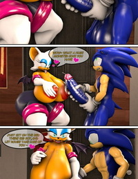 ToxicTiger Sonic x Rouge Sonic The Hedgehog