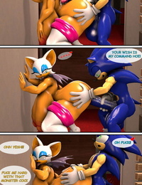 ToxicTiger Sonic x Rouge Sonic The Hedgehog