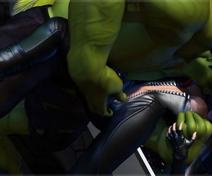mongo bongo Hulk & czarny Wdowa Avengers