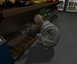 Second Life Femboy Trissy Interracial - Snack Run