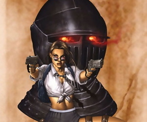Lara Croft - Tomb raider Outmanipulate E - Hentai - fastening 4