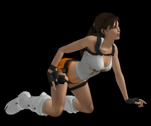 Lara Croft - Tomb raider Make a monkey out be worthwhile for E - Hentai - affixing 6