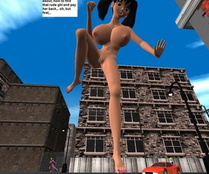 plumper giant and giantess woman