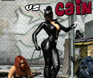 мрбаннярт Каин против женщина-кошка
