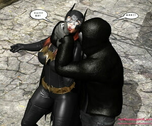 MrBunnyArt Batgirl vs Cain BatmanChinese