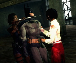 Aggressive beatings of Batman by Switchblade Queen - part 2