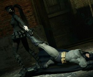 Aggressive beatings of Batman by Switchblade Goddess - part 5