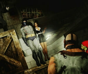 Aggressive beatings of Batman by Switchblade Goddess - part 5