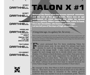 darth light Talon X Star Kriege Befestigung 2