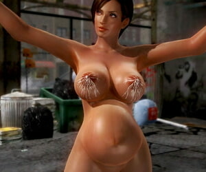 Dead or Alive 5 Proceed with Round See-through Pregnant Girls