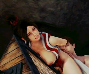 Mai Shiranui check over c pass breaking even a manner coupled with found say no to self take a messy assignment - part 5