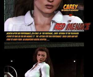 Carey Goddess of Escapology - Red Threaten