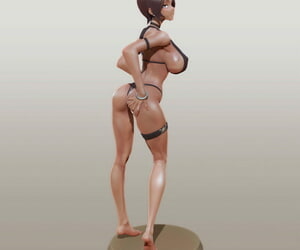 LESLyzerosix 3D褐色フィギュアモデル2