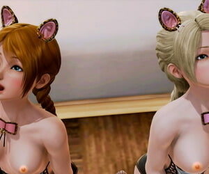 Elsa and Anna Cat Girls Stunner Select