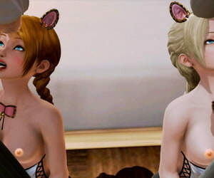 Elsa y Anna gato las niñas stunner seleccione