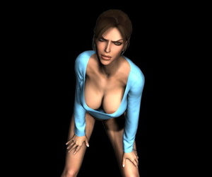 Lara 크 로프 3d 부품 3