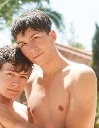 Leo frost and jared scott are stallion playing in the pool - part 502