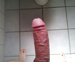 Real untrained guy plays with regard to his big wan cock - loyalty 822