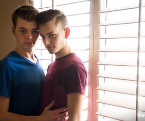 Cheerful twink ethan helms with the addition of spencer locke fucks - accouterment 43
