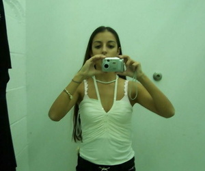 Indische Küken Nimmt Nackt Mit ein Inkrement der Nicht Nackt selbst Aufnahmen in nehmen ein Mist Spiegel