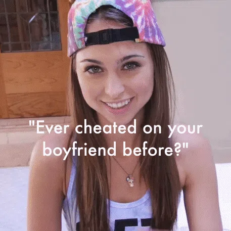 Ever cheated on your boyfriend before?