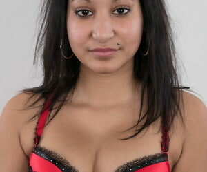 Fresh 18 years old czech layman adult gypsy monika came for her foremost casting - decoration 2841