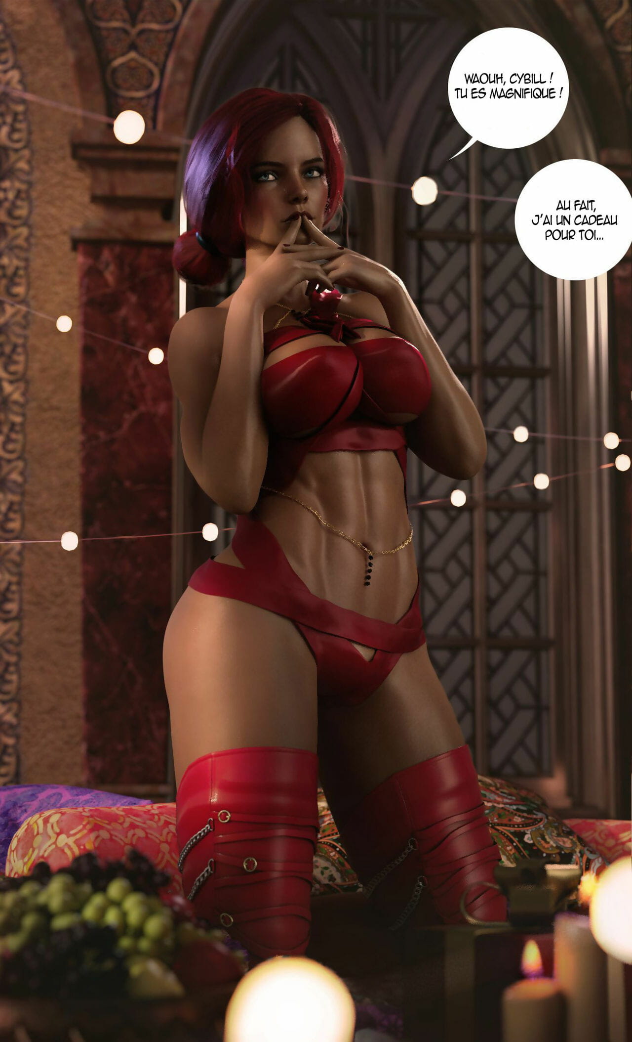 Ashley Sugar Your Jingle Bells Are Driving Me Crazy The Witcher FrenchEdd085 page 1