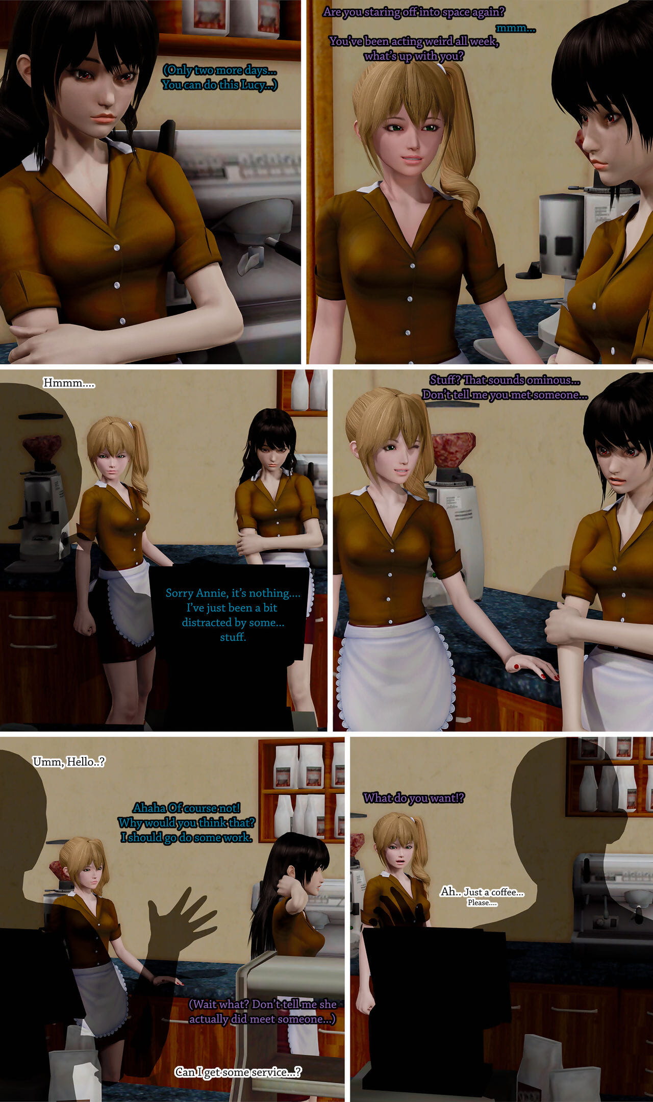 Mistress mays Cagna parte 3. page 1