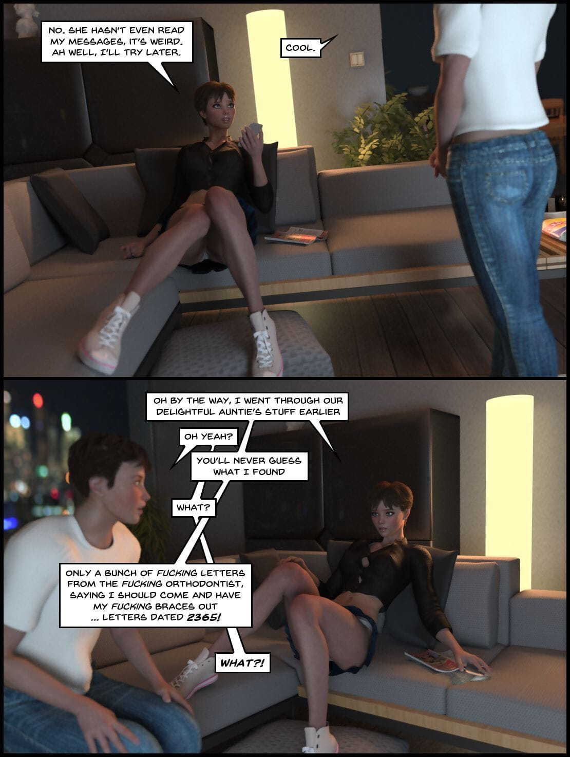 Sindy Anna Jones ~ The Lithium Comic. 06: My Brother- My Rules - part 2 page 1