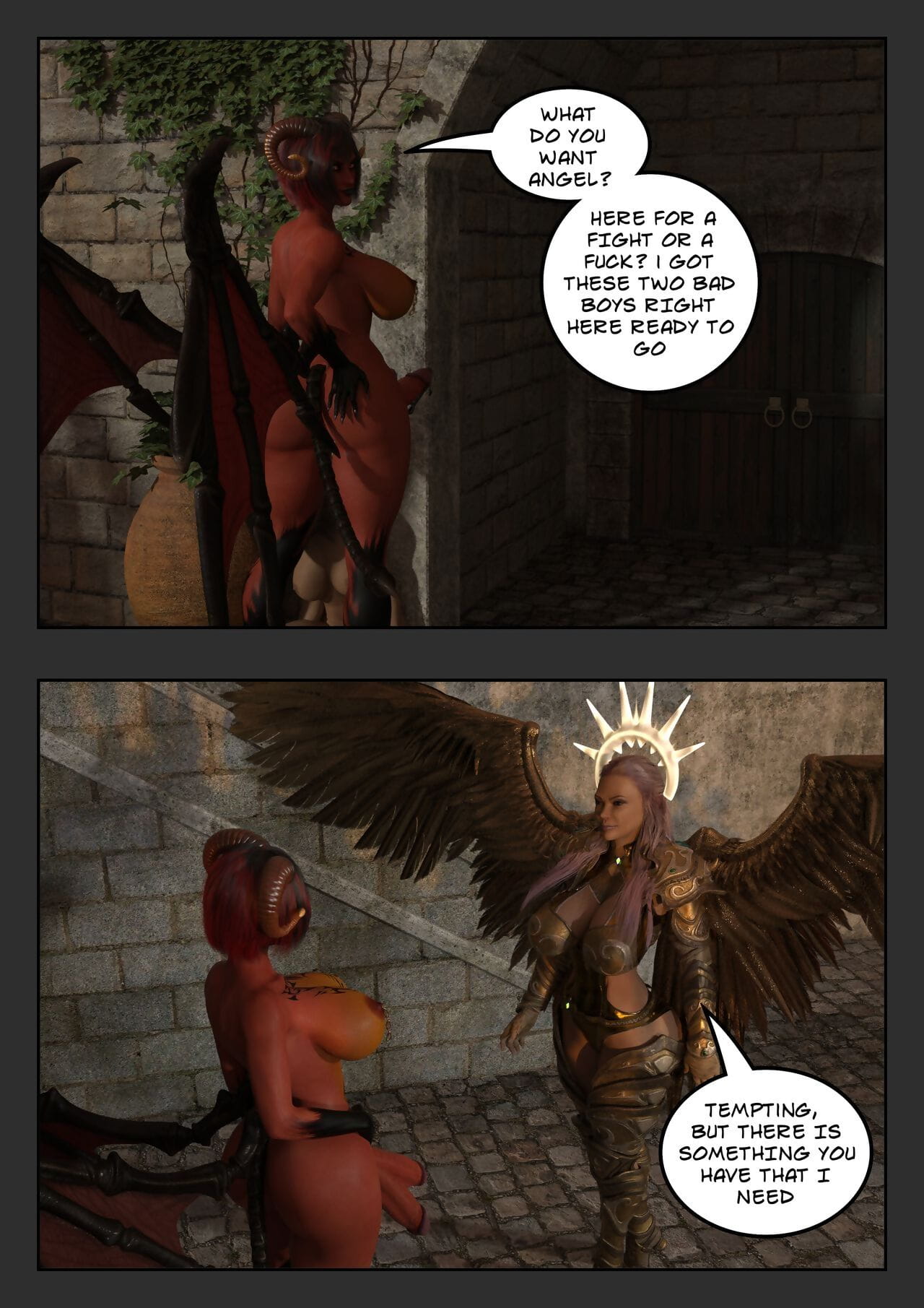 ベリニス 呪い 人工物 3 : 一つ 翼 エンジェル 部分 3 page 1
