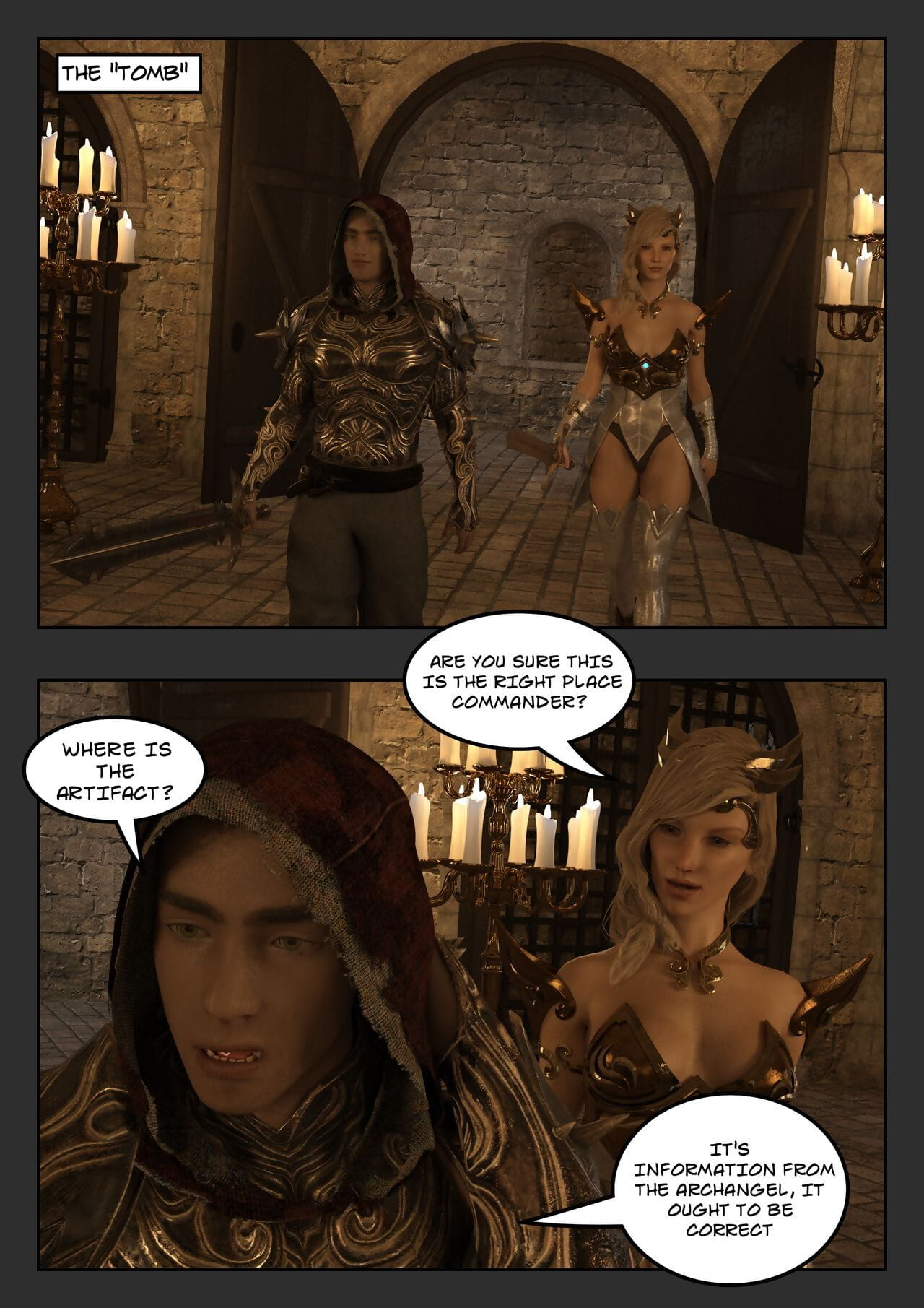 Verinis Cursed Artifacts 3 : One Winged Angel - part 4 page 1