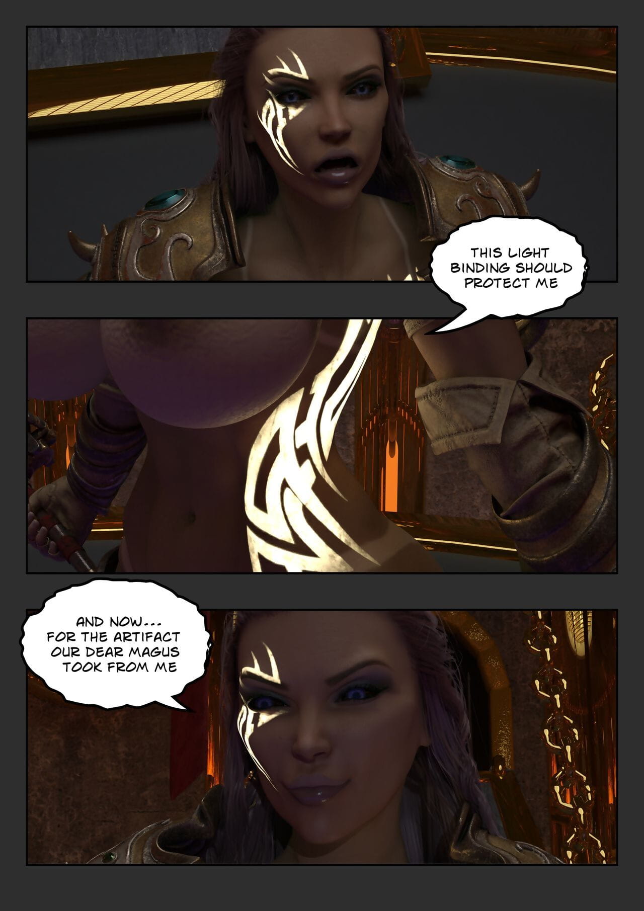 Verinis Cursed Artifacts 3 : One Winged Angel - part 6 page 1