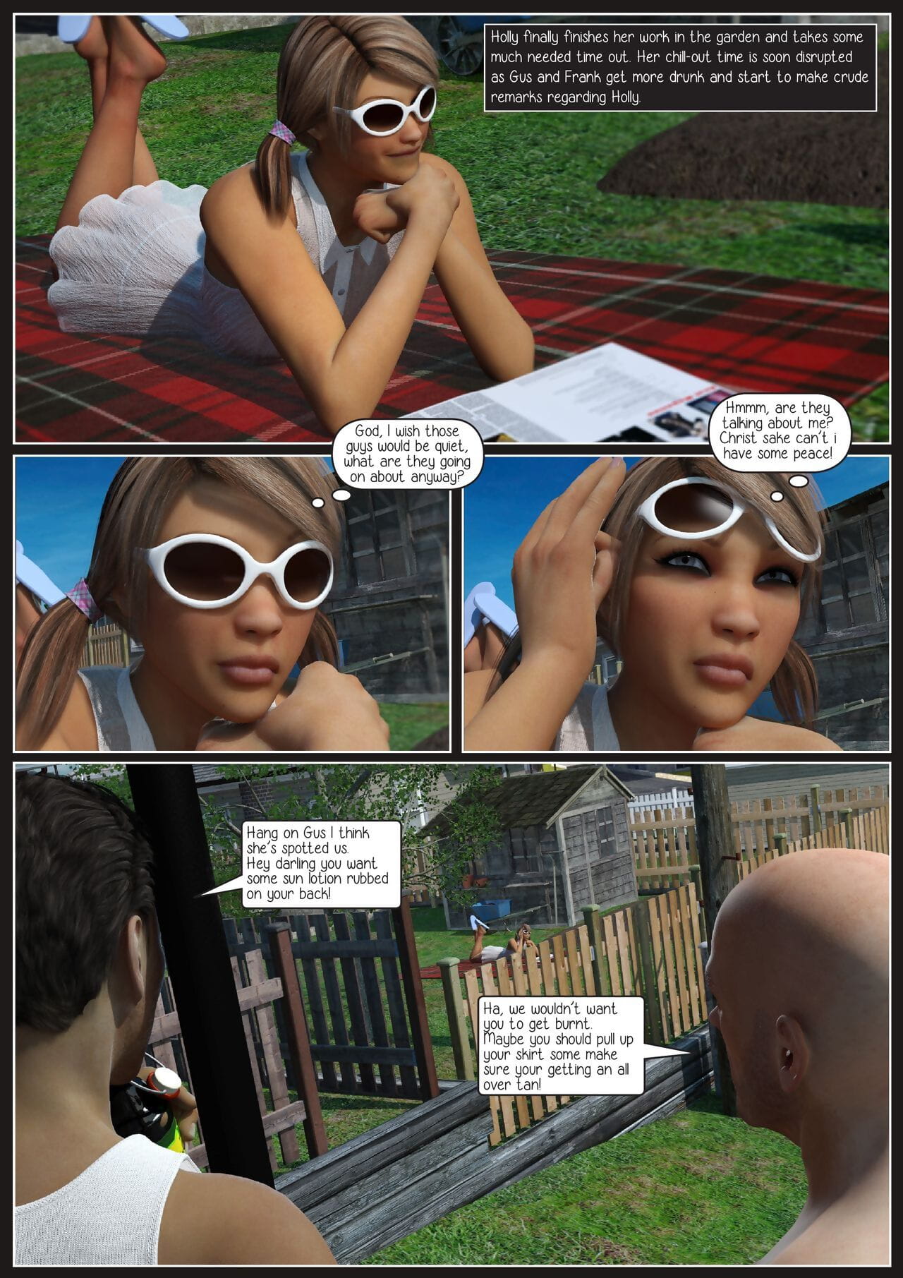 Strutter79 The Burbz English page 1