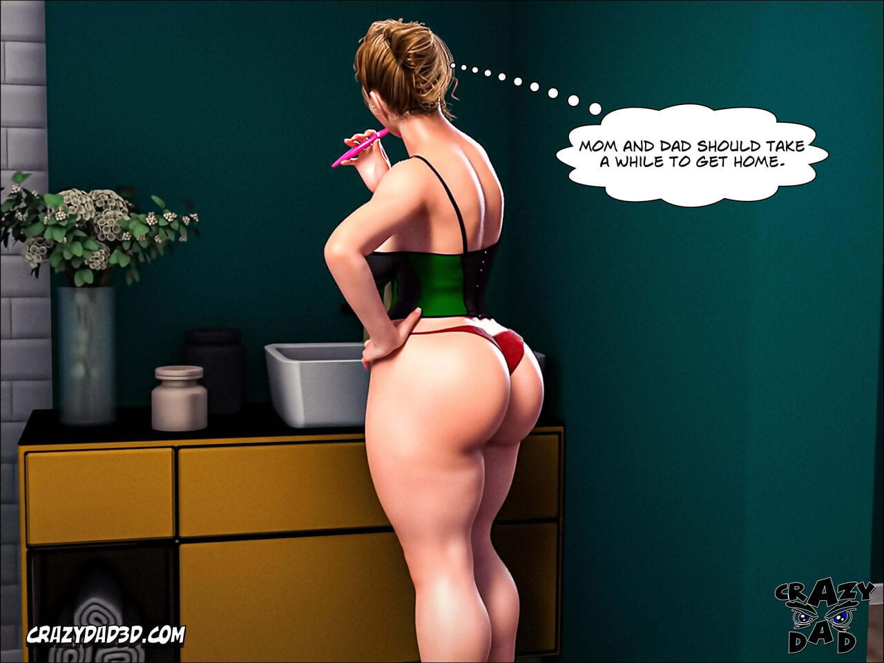 Crazy Dad 3D Father-in-Law at Home 17 English - part 3 page 1
