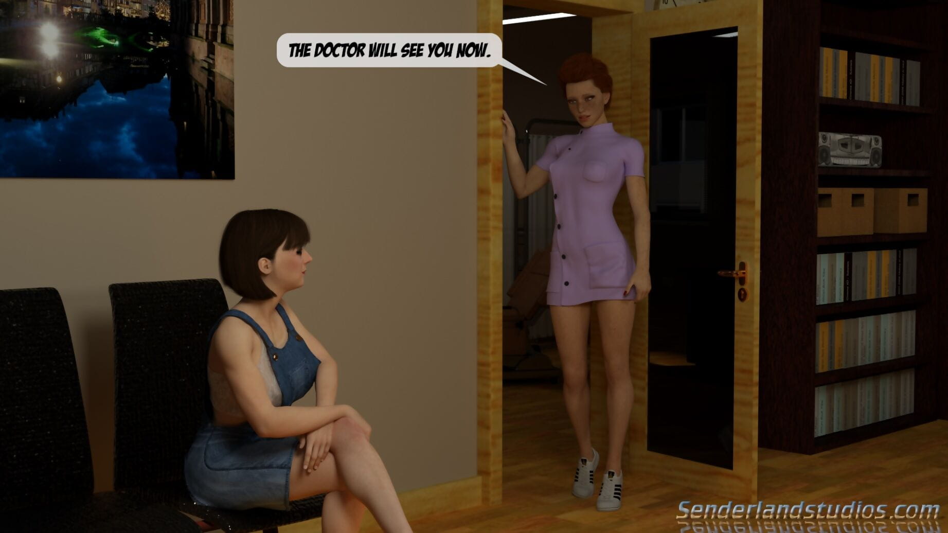 Senderland Studios – New Day part 2 – Doctors Office page 1