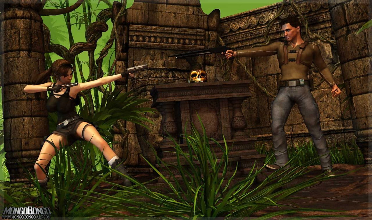 Mongo Bongo Lara & Nathan Tomb Raider- Uncharted page 1