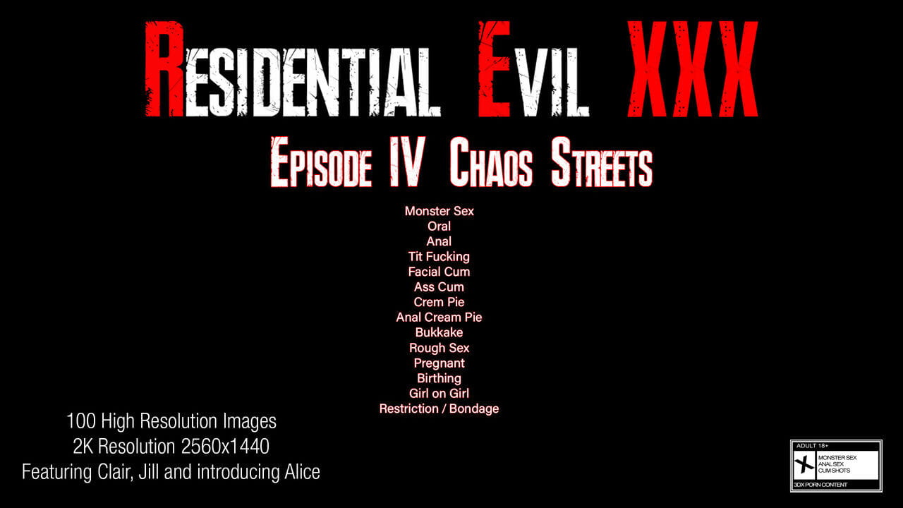 3DZen Residential Evil XXX 4 page 1
