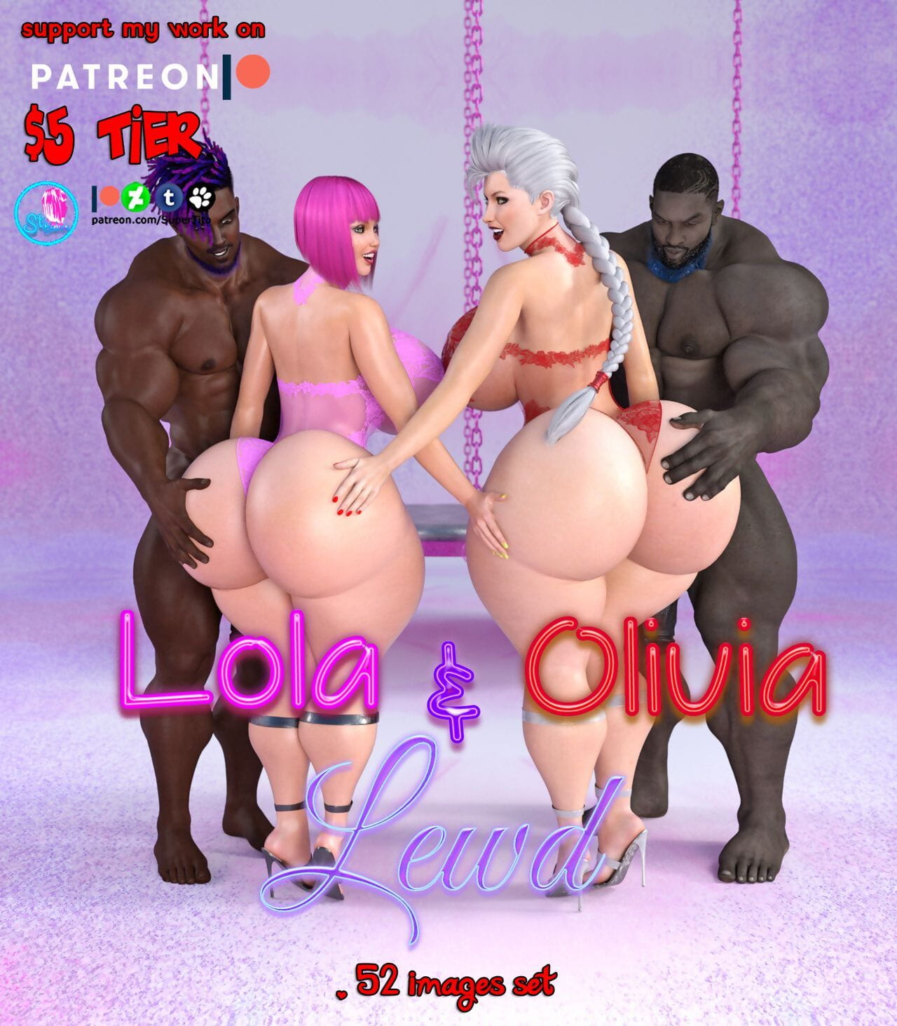 supertito Lola & Olivia 催眠術 Lewd page 1