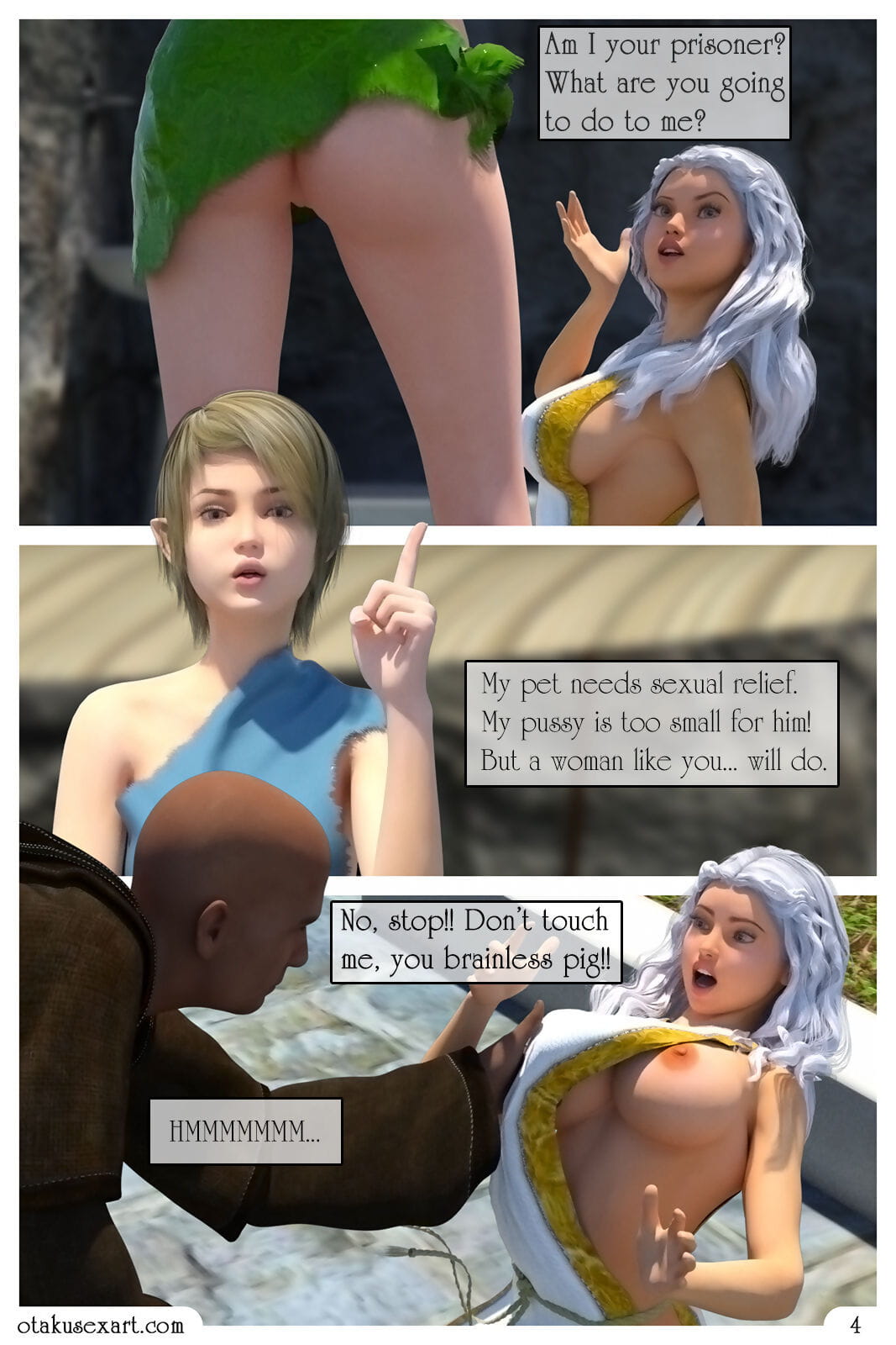 Looking for Trouble - 3D Sex Comic - part 2 page 1