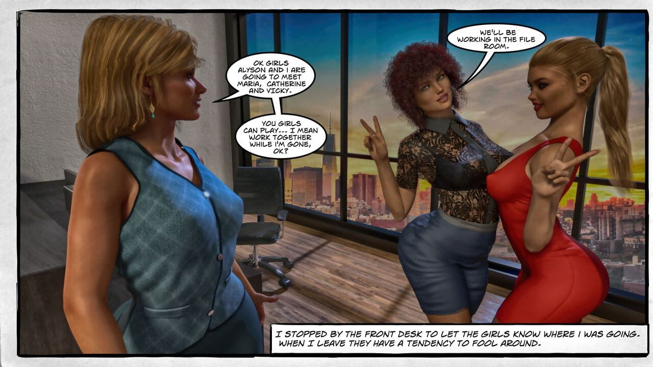 3digiart Life & Times Of The Cupidon Girls - Issue 1 page 1