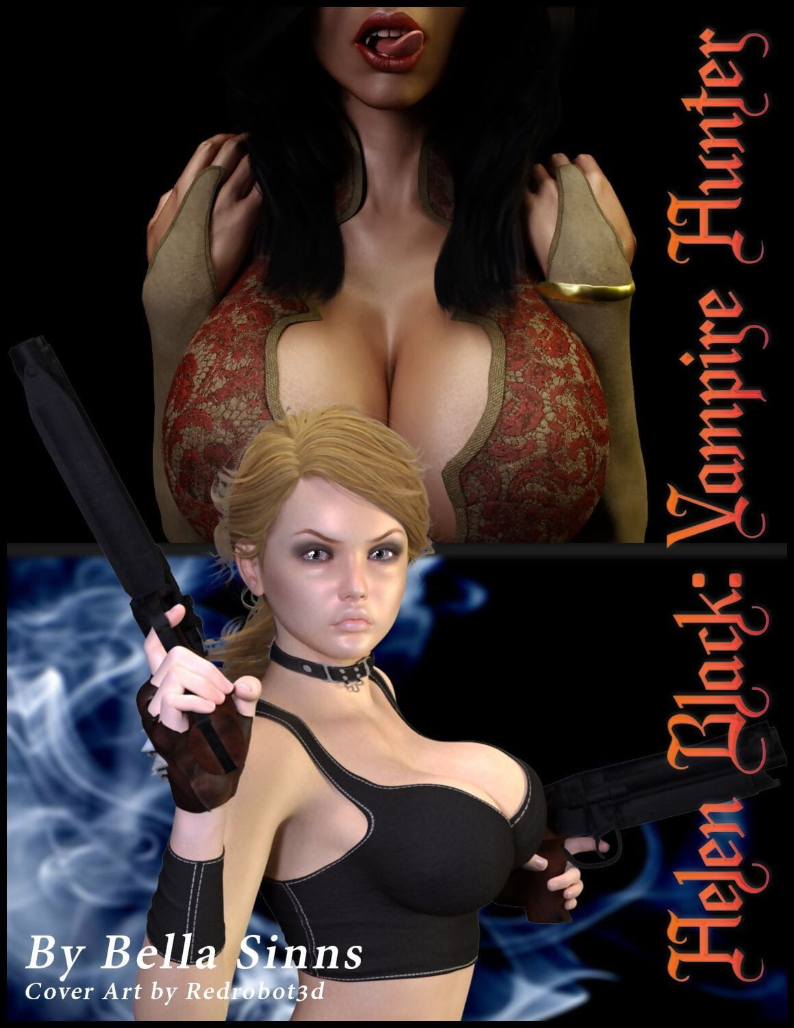 Redrobot3D Helen Black Vampire Hunter - A Night In Parris page 1