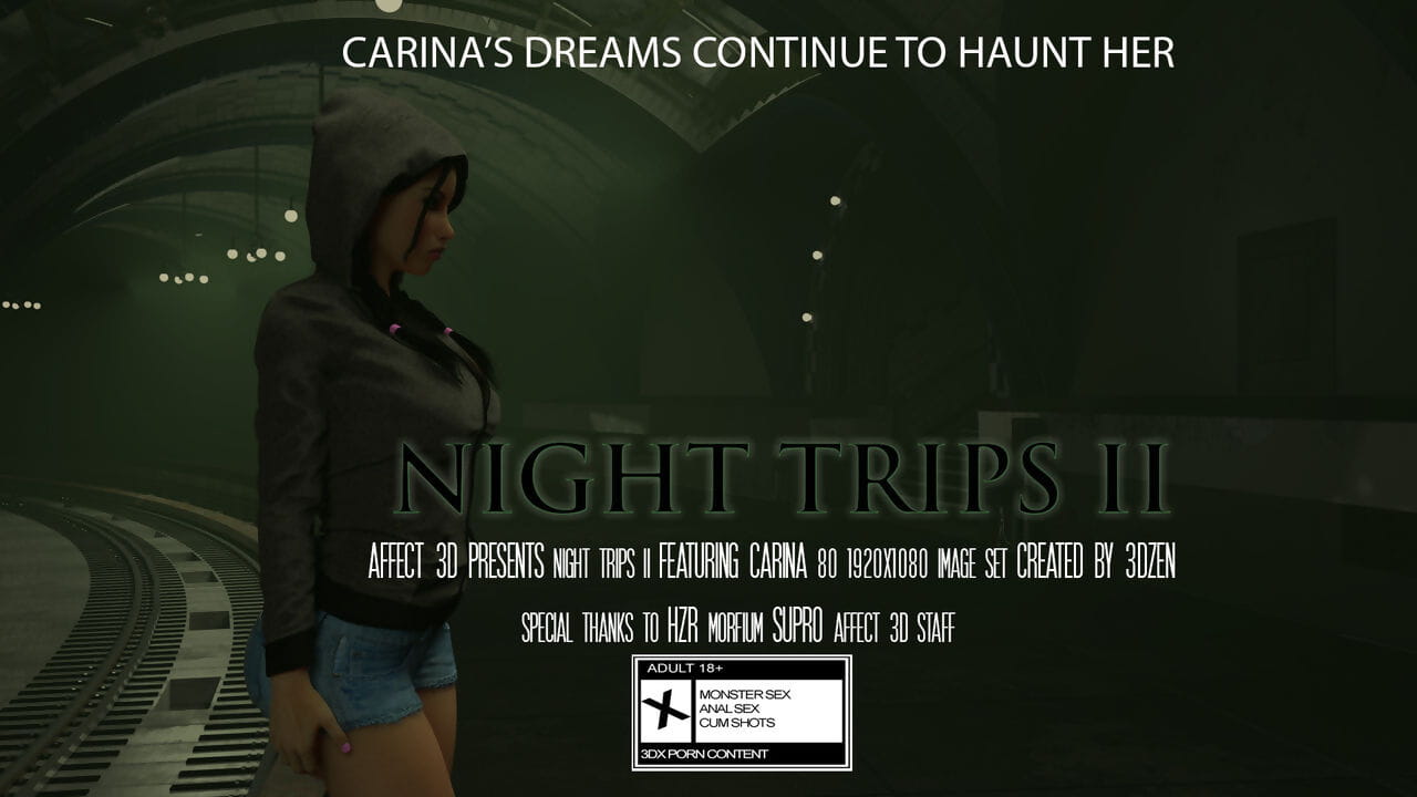 3DZen Night Trips II featuring Carina page 1