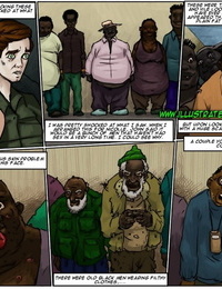 illustratedinterracial Sürtük için Çirkin Siyah erkekler
