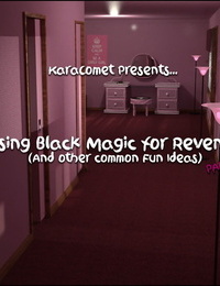 karacomet 使用 黑色的 魔术 对于 复仇 7
