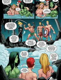 die avengers Big chested Dampf