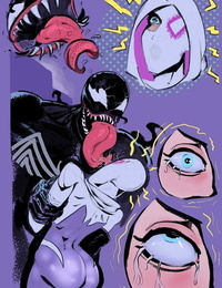 spider Gwen vs veleno 1 veleni bacio