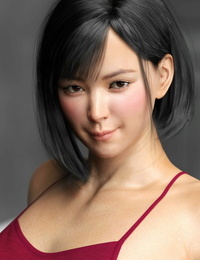 Shirataki 3D Futanari Ūman - Naomi - 3DCG Shashin-shū
